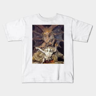 William Blake - The Number of the Beast is 666, 1805 Kids T-Shirt